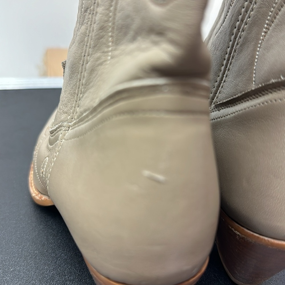 Vintage women’s Acme genuine leather pointed toe embroidered boots size 6M - Picture 6 of 11